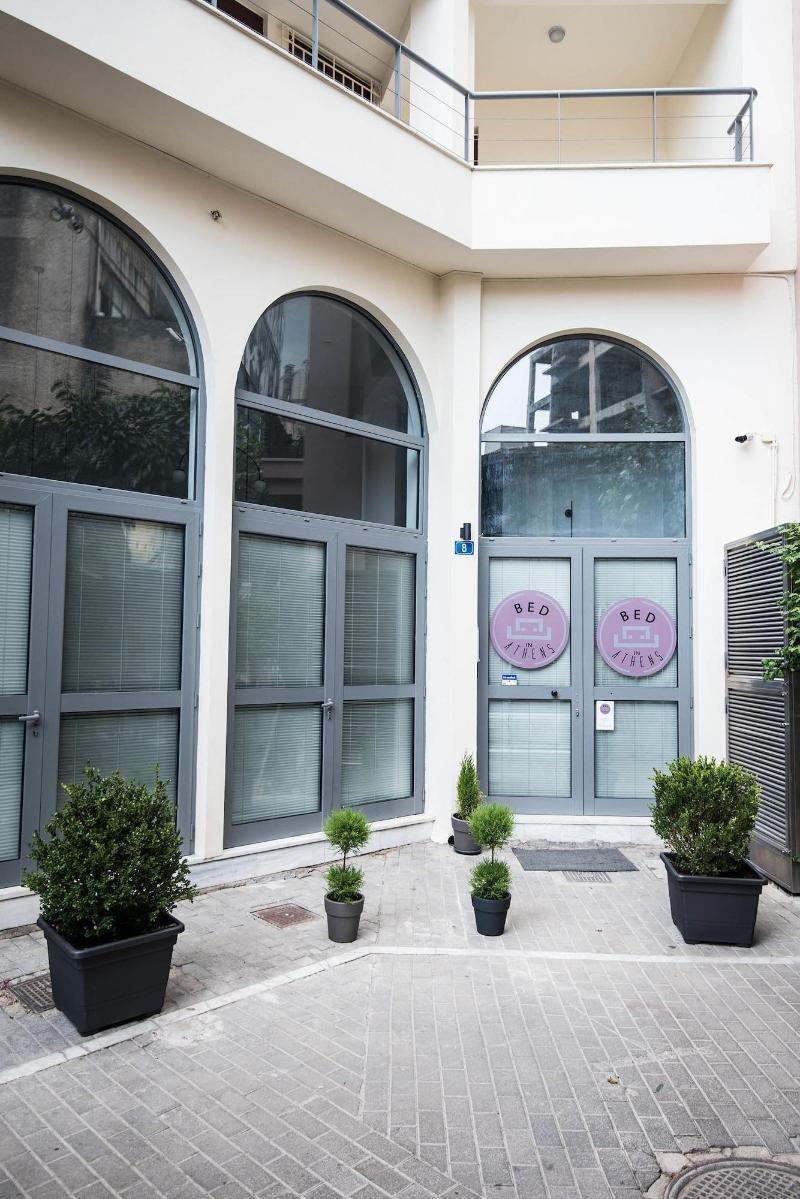 Hotel BED in Athen Exterior foto